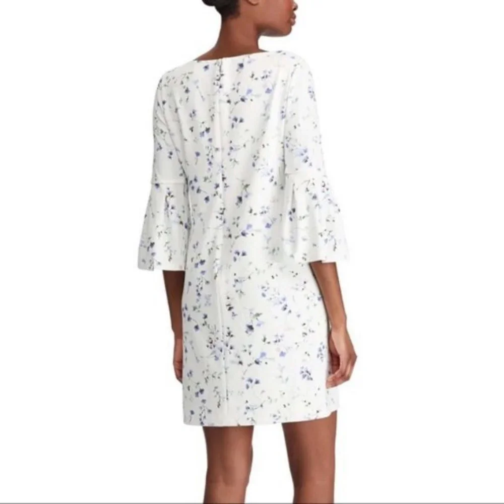 Lauren Ralph Lauren Floral Bell-Sleeve Dress
